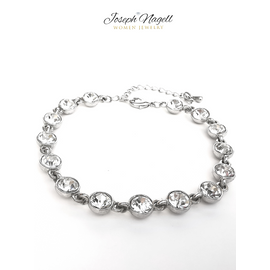 Kristálysor karkötő kristály színű Swarovski kristállyal